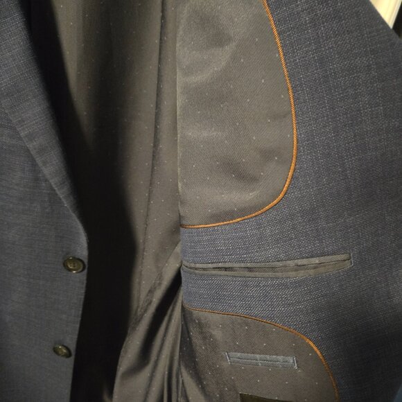 RW&Co. Navy Blue suit 48R - Picture 2 of 3